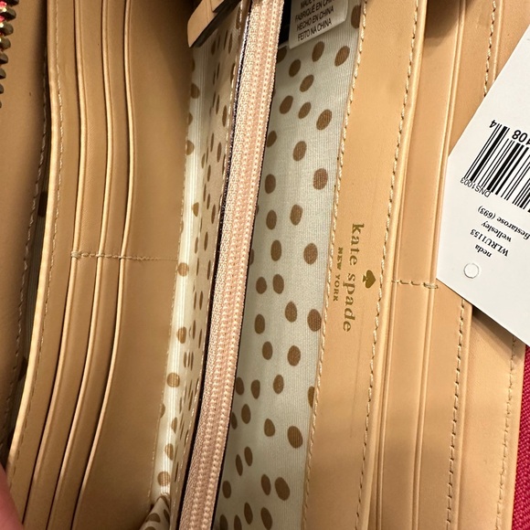 NWT Kate Spade Pink Leather Wallet - Picture 4 of 8